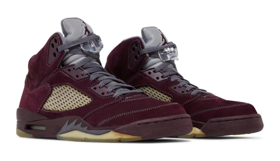 Air Jordan 5 Retro LS 'Burgundy' 2006