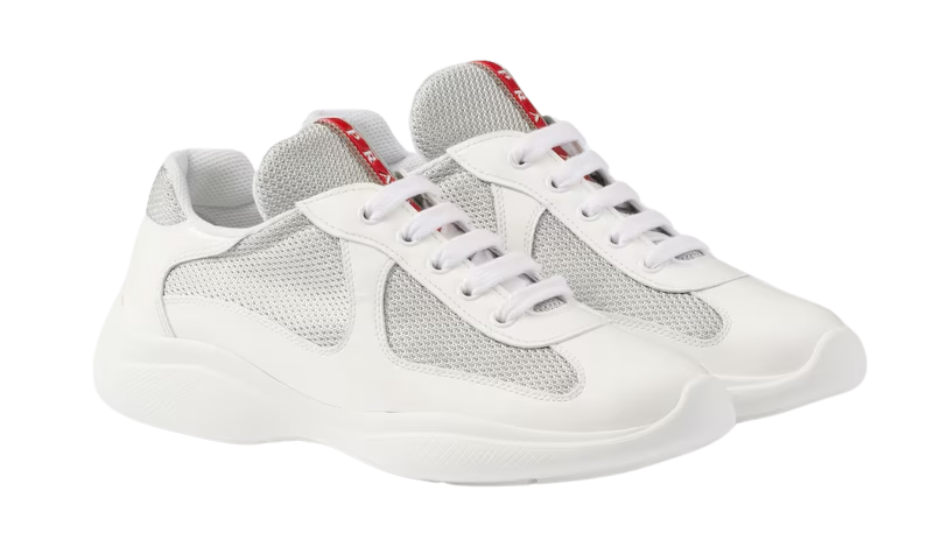 Prada America's Cup biker fabric sneakers
