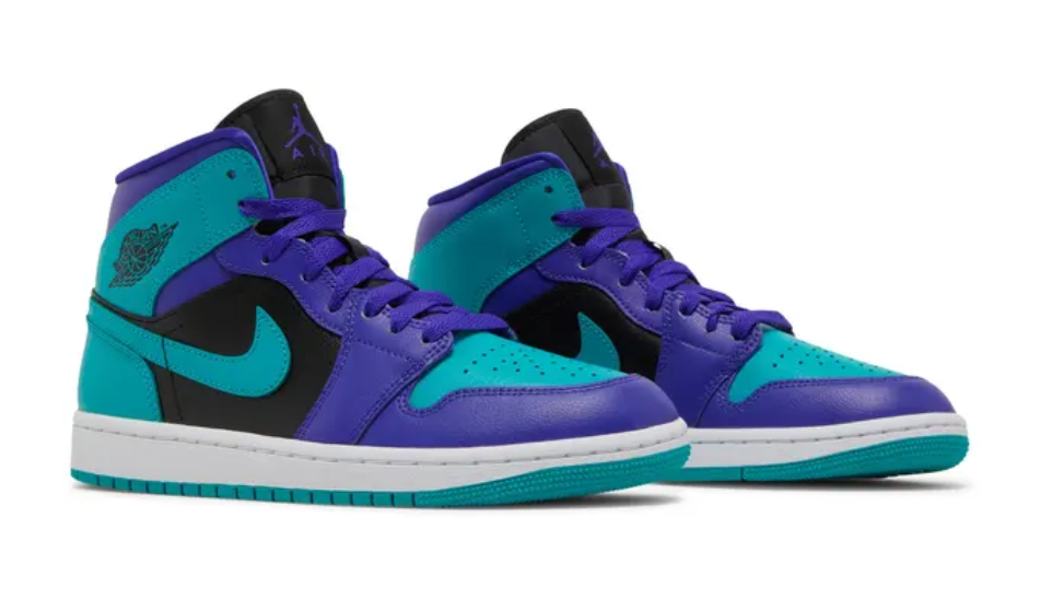 Wmns Air Jordan 1 Mid 'Black Grape'