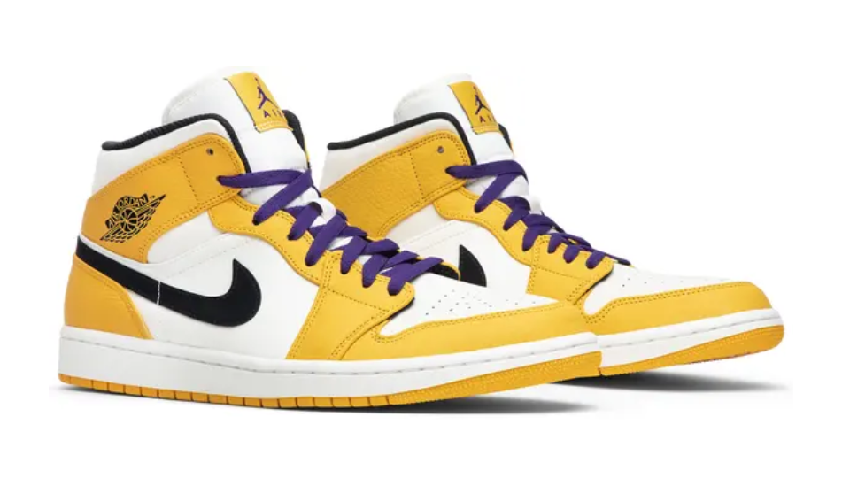 Air Jordan 1 Mid 'Lakers'