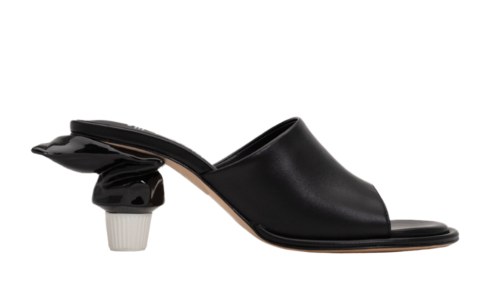 Toothpaste Heel Sandal