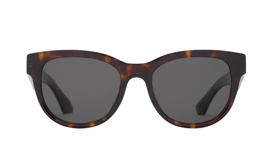 Burberry Check Round Sunglasses