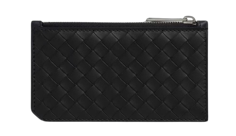 Intrecciato Piccolo Zipped Card Case