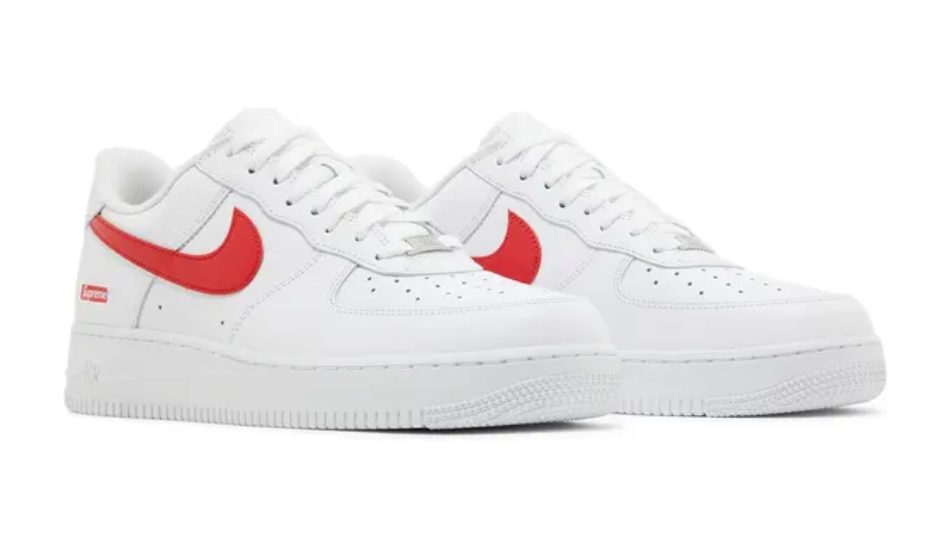 Supreme x Air Force 1 Low 'Box Logo - Speed Red' Shanghai Exclusive