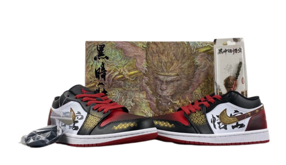Air Jordan 1 Low x Black Myth Wukong Men's Sneakers