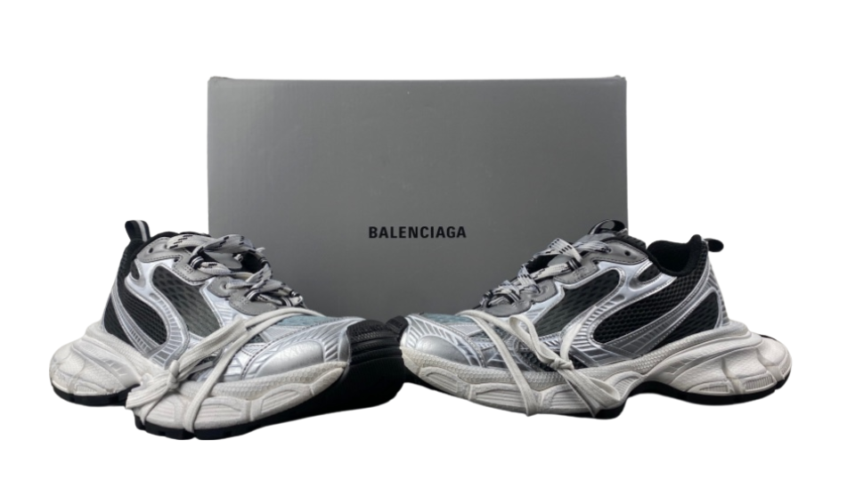 Balenciaga 3XL Sneaker 'Worn-Out Gradient - Black Silver'