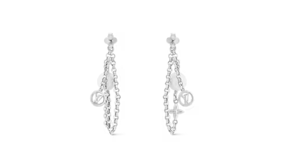 LV Mix Chains Earrings