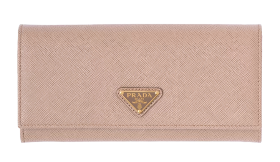 Large Saffiano Leather Wallet