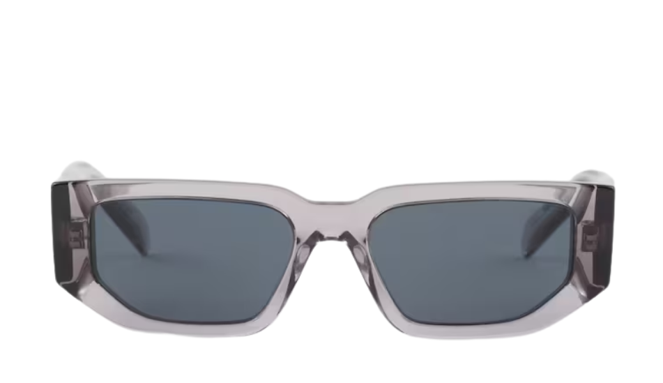 Sunglasses with triangle logo