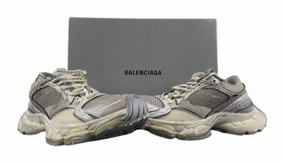 Balenciaga Stapler Sneaker 'Beige Grey'