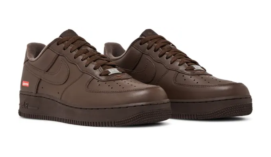 Supreme x Air Force 1 Low 'Box Logo - Baroque Brown'