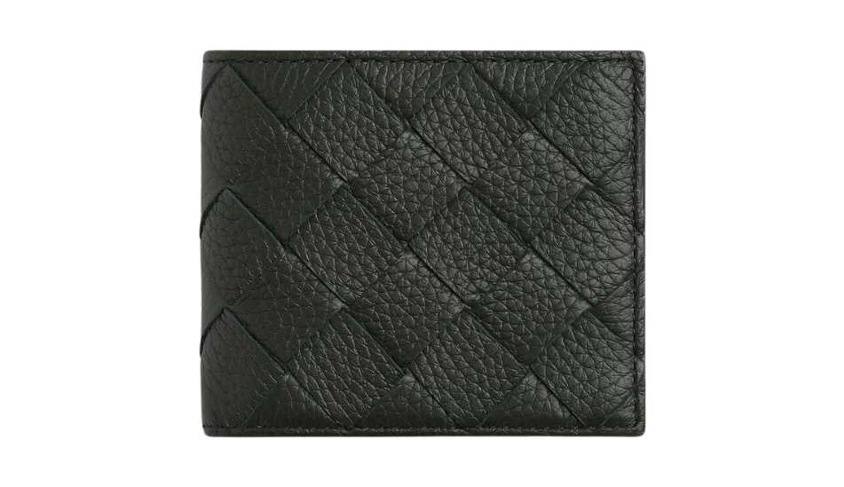 Intrecciato Bi-Fold Wallet With Coin Purse