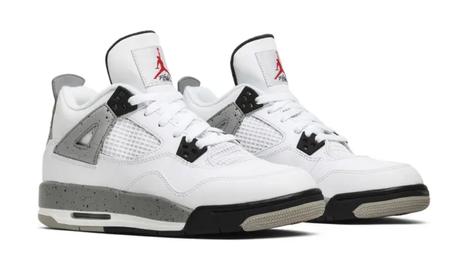 Air Jordan 4 Retro OG BG 'White Cement' 2016