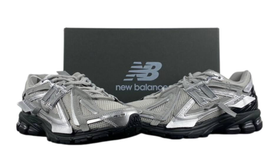 New Balance Silver Gray Black