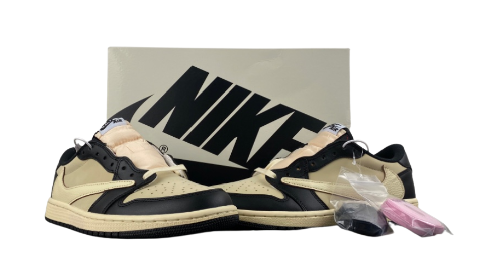Travis Scott x Air Jordan 1 Retro Low OG SP 'Pale Vanilla'