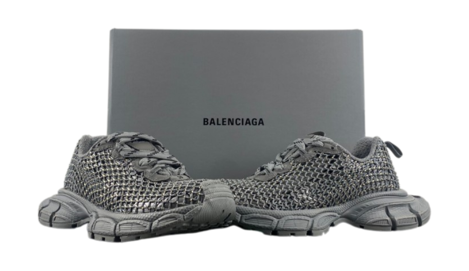 Balenciaga diamond-studded Phantom Sneaker carbon/gray