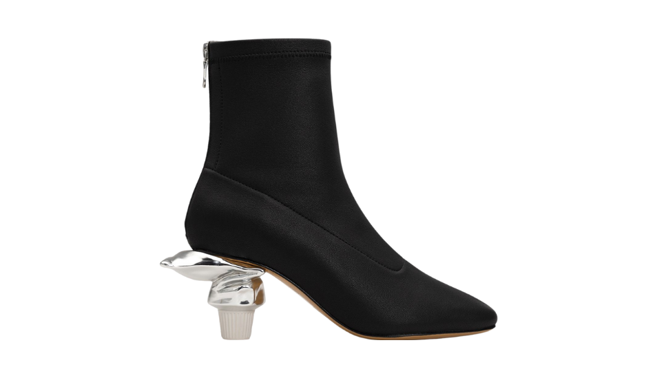 Toothpaste Heel Boots