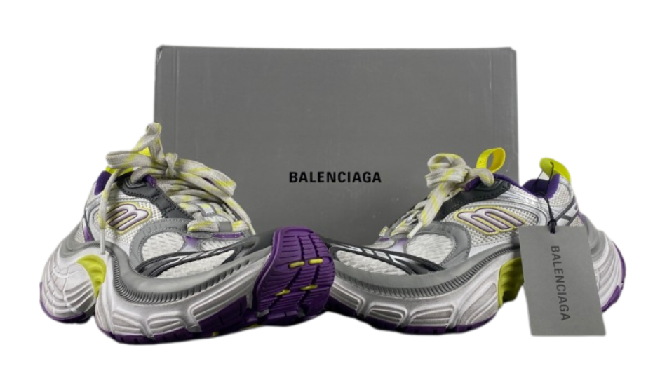 Balenciaga Wmns 6XL Sneaker 'Worn-Out - White Purple Yellow'