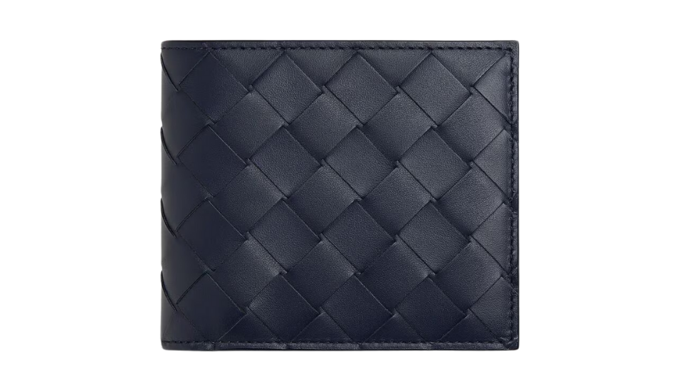Intrecciato Bi-Fold Wallet With Coin Purse