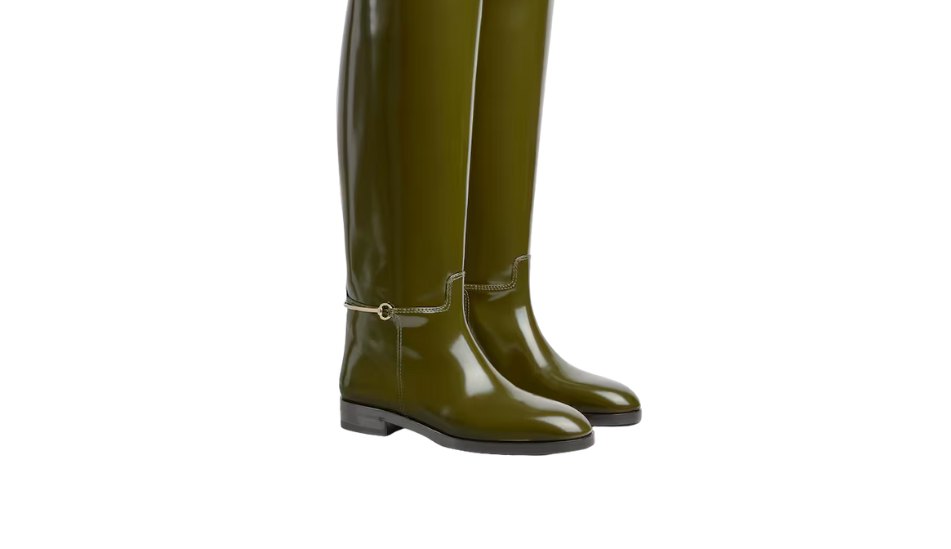 Women's slim Horsebit boot