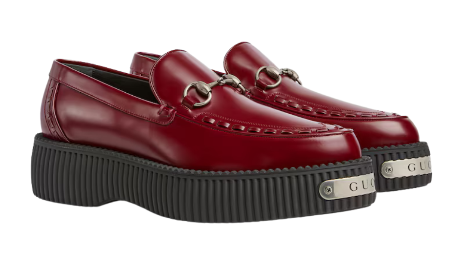 Men's Gucci Horsebit creeper loafer