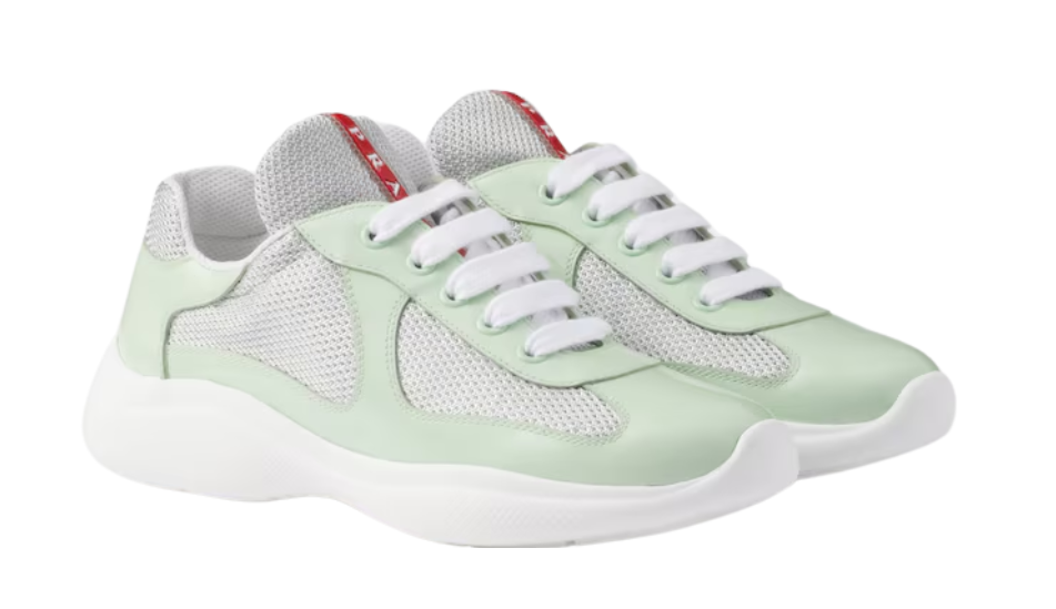 Prada America's Cup biker fabric sneakers