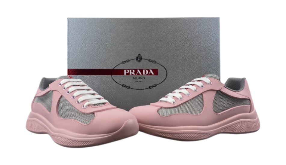 Prada America's Cup Soft rubber and bike fabric sneakers