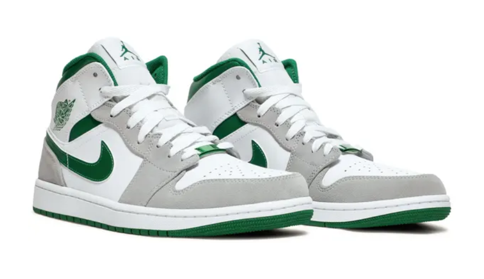 Air Jordan 1 Mid SE 'Grey Pine Green'