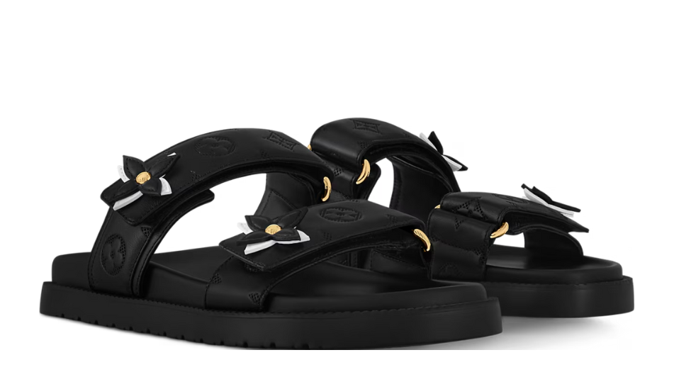 LV Sunset Flat Comfort Mule