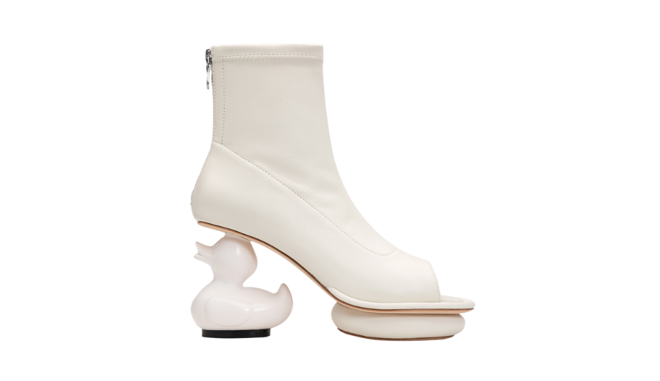 Duck Heel Boots