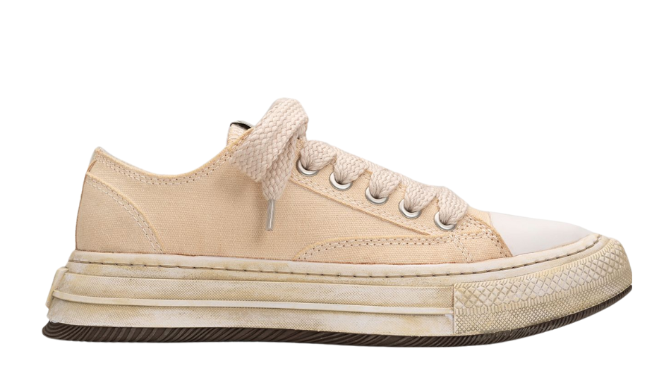 "YUCCA" OG Sole Over-dyed Canvas Low-top Sneaker
