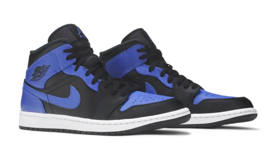 Air Jordan 1 Mid 'Hyper Royal'