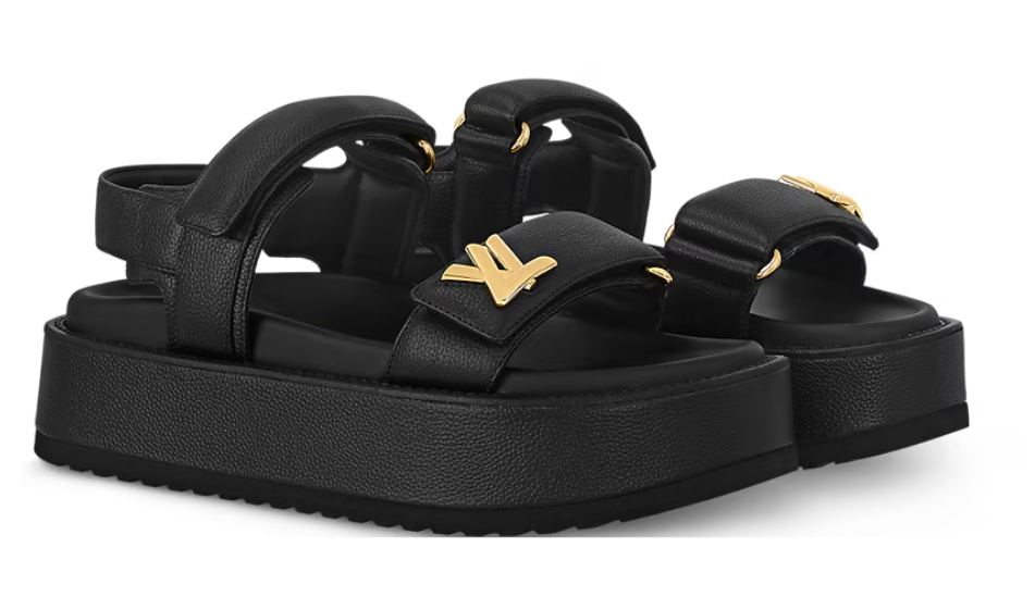 LV Sunset Platform Comfort Sandal