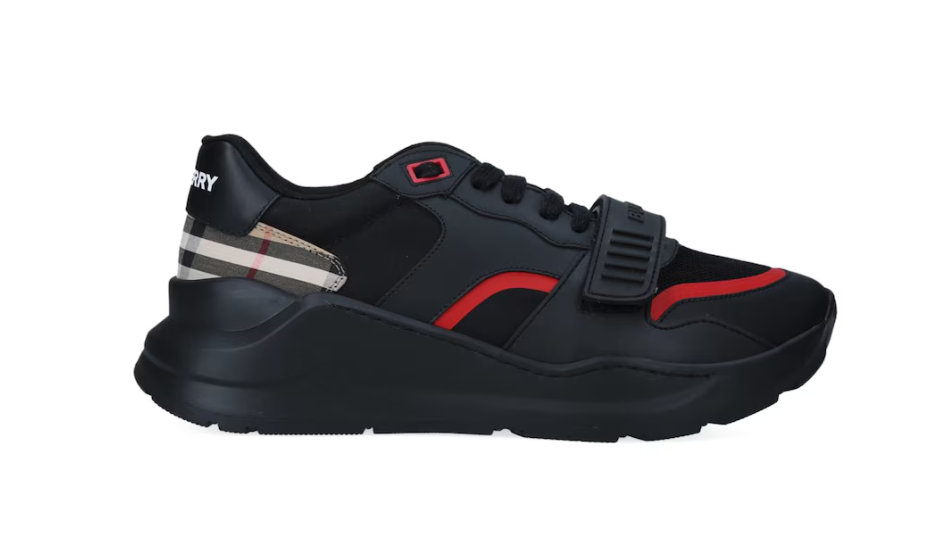 Burberry Ramsey Check Suede