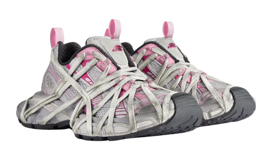 Women's 3xl Extreme Lace Sneaker in White/grey