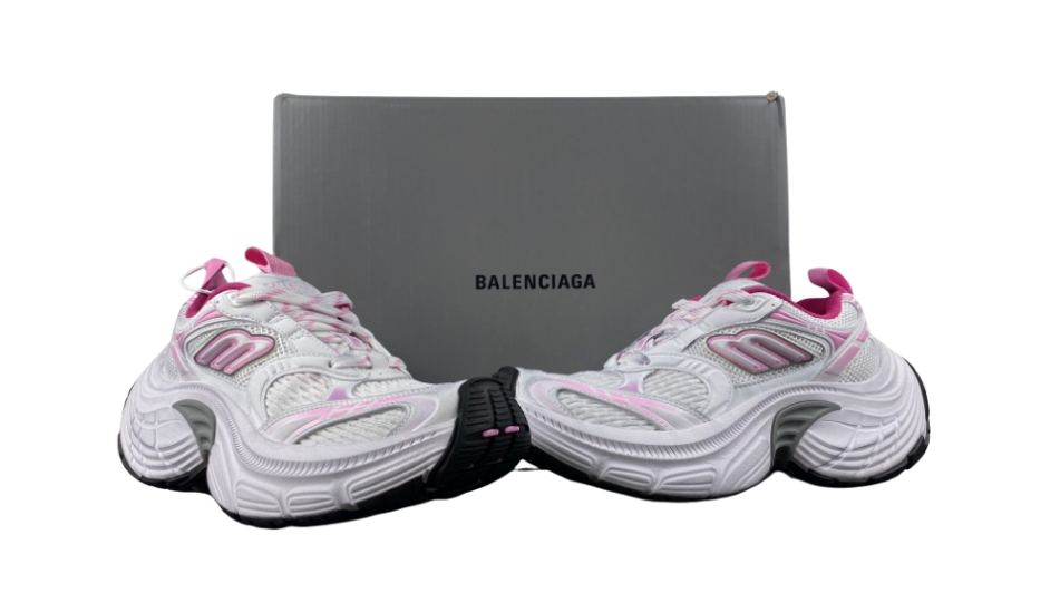 Women's 6xl Sneaker in White/light Pink/grey/black