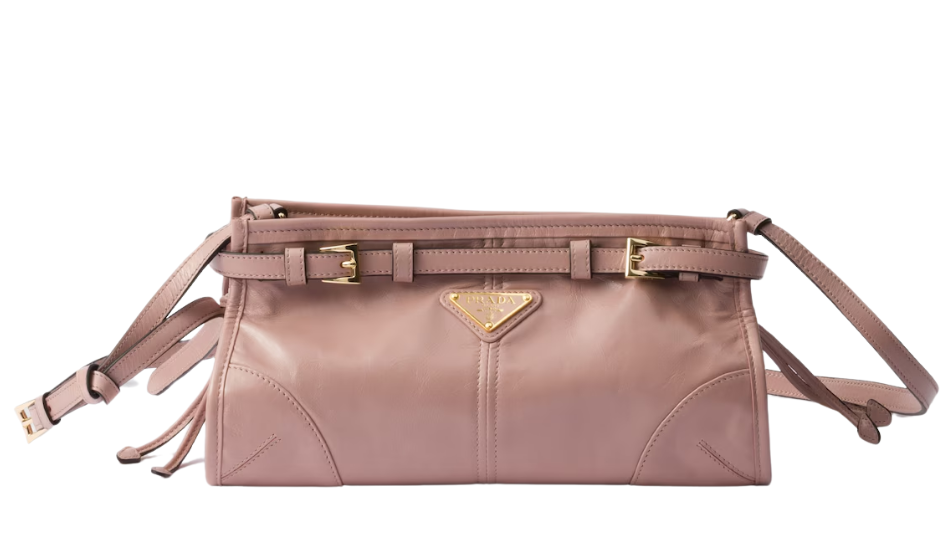 Small leather shoulder bag