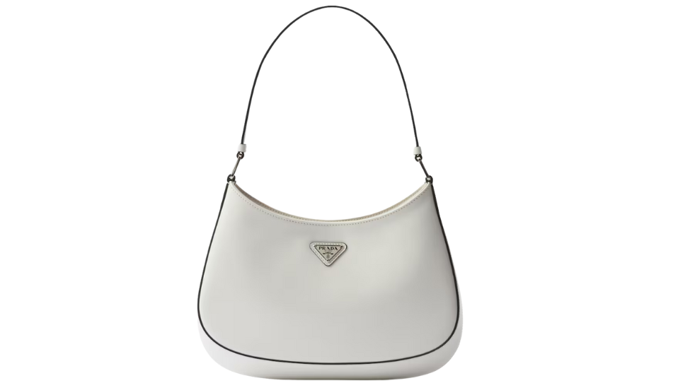 Prada Cleo brushed leather shoulder bag