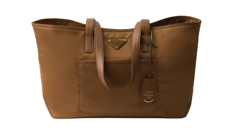 Prada Re-Edition 1978 medium Re-Nylon and Saffiano leather tote bag