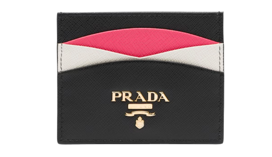 Saffiano Leather Card Holder