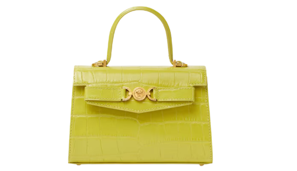 Croc-Effect Medusa '95 Small Handbag