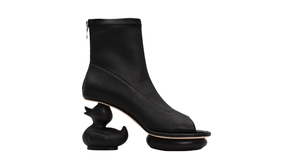 Duck Heel Boots