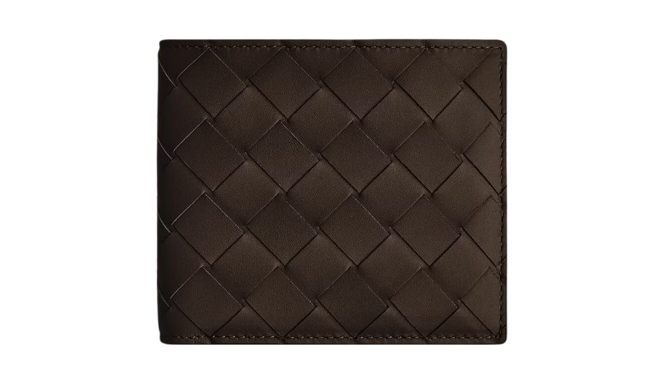 Intrecciato Bi-Fold Wallet With Coin Purse