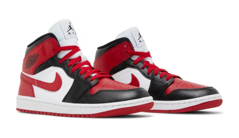 Wmns Air Jordan 1 Mid 'Alternate Bred Toe'