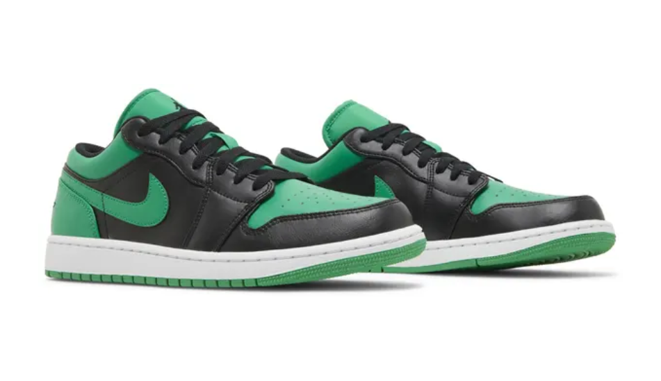 Air Jordan 1 Low 'Black Lucky Green'
