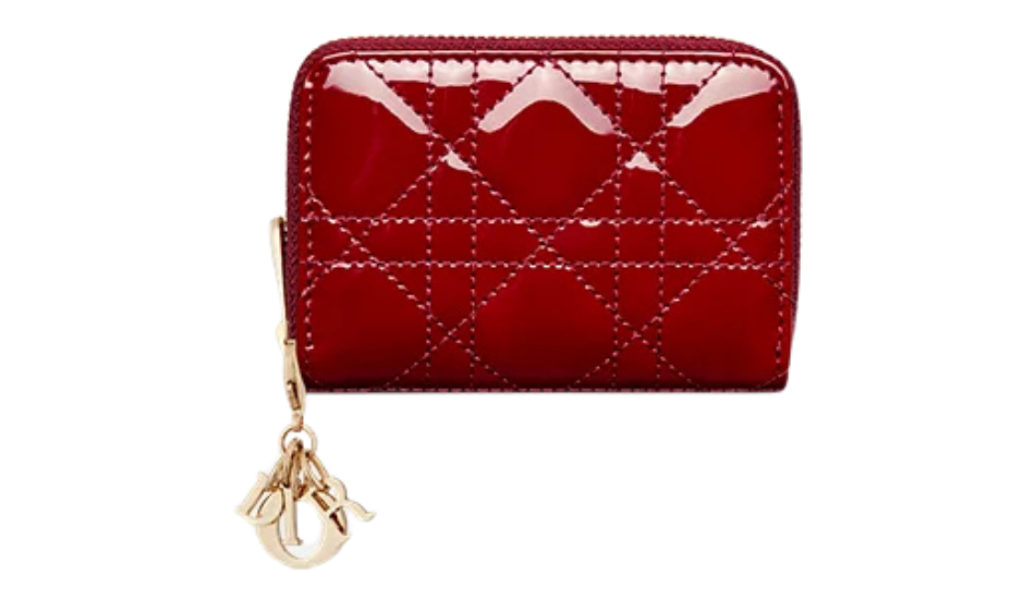 Small Lady Dior Voyageur Coin Purse