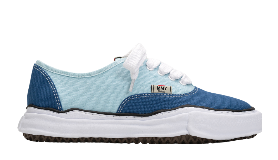 "BAKER" OG Sole Bicolor Canvas Low-top Sneaker