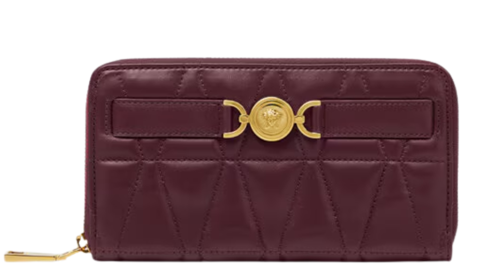 Medusa '95 Quilted Long Wallet