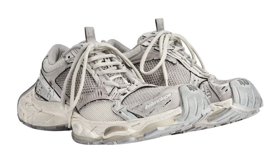 Women's Stapler Sneaker in Beige/grey