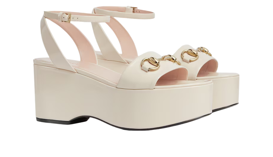 Women's Horsebit flatform sandal